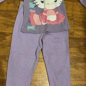 Hello Kitty Lavender Pajama Set for Kids